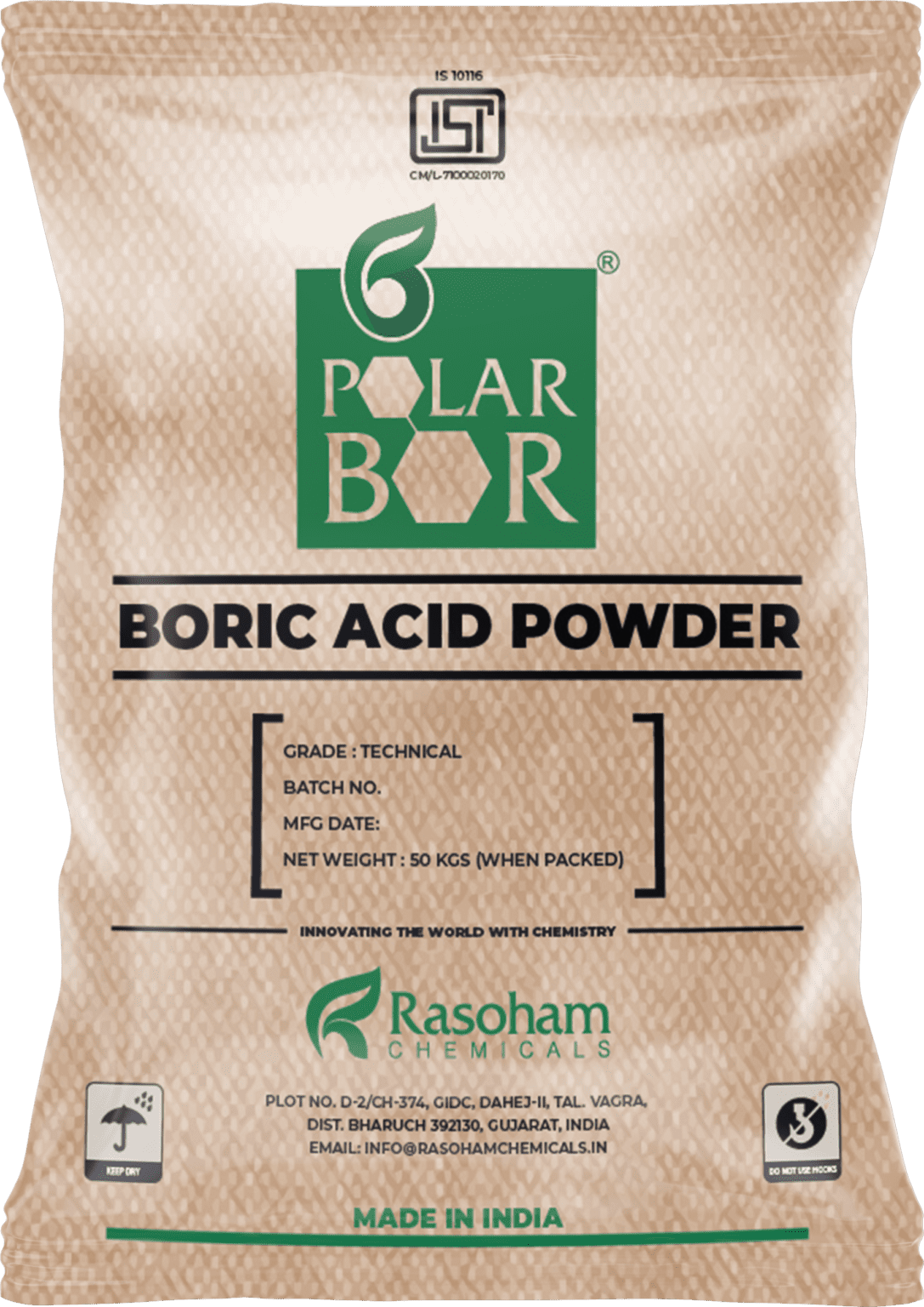 Boric Acid Powder Rasoham Chemicals